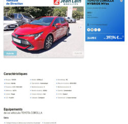 Qu’est ce qu’une voiture de direction : Les avantages d’acheter une voiture de collaborateur