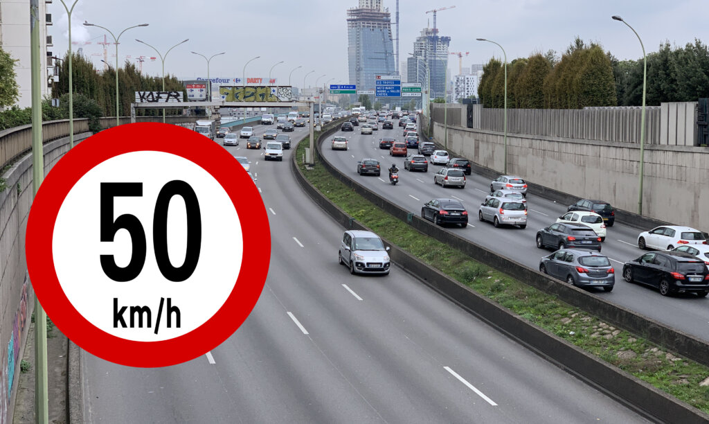L’Etat ne valide pas la limitation à 50 km/h sur le périphérique mais la Mairie de Paris s’en fout